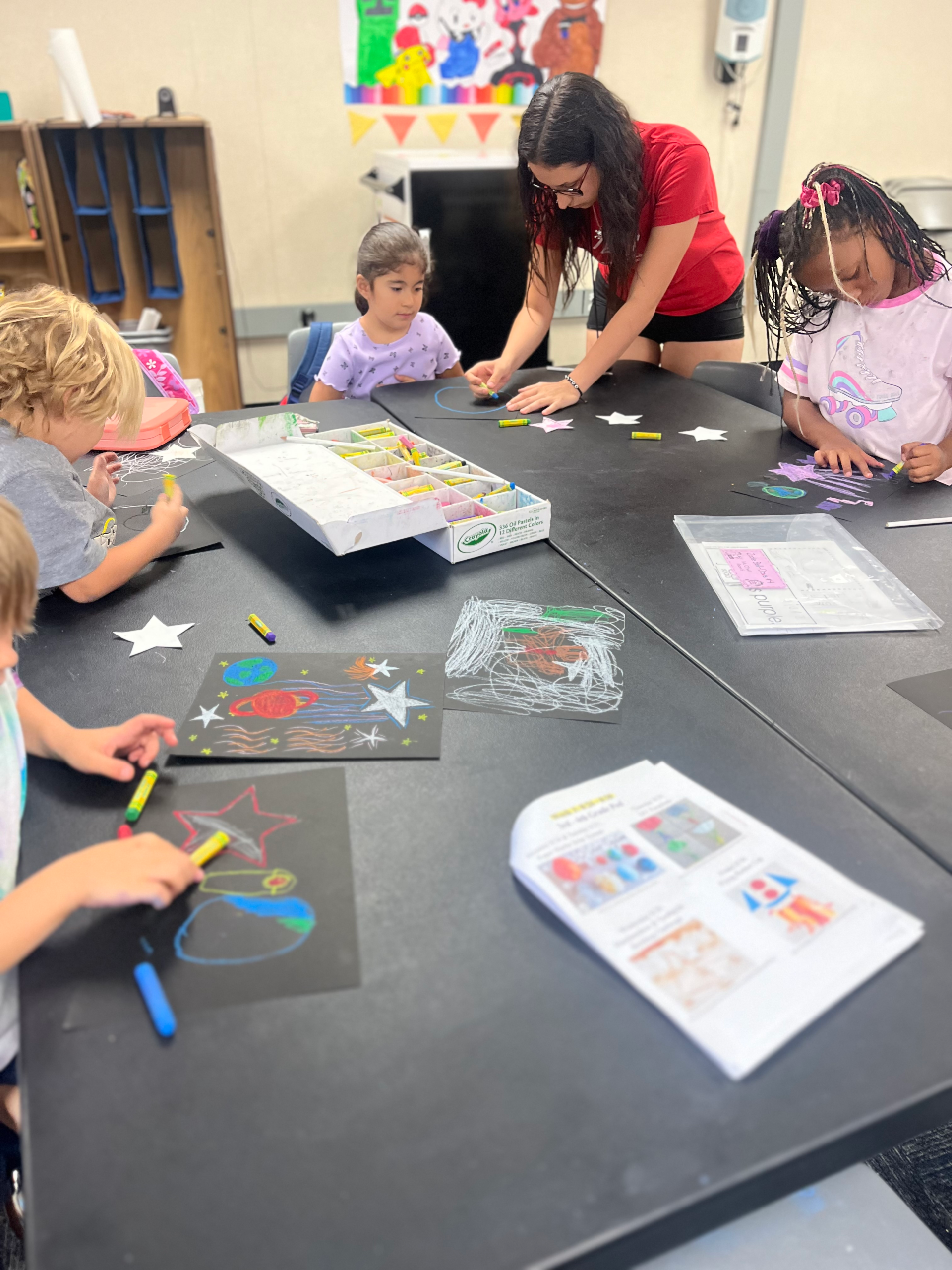 Boys & Girls Club Art Class