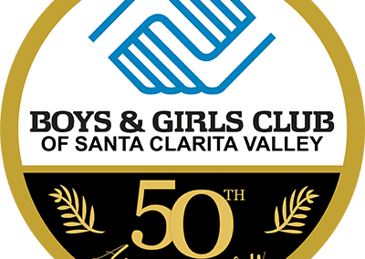 Boy & Girls Club Santa Clarita 50th Anniversary Logo - Big